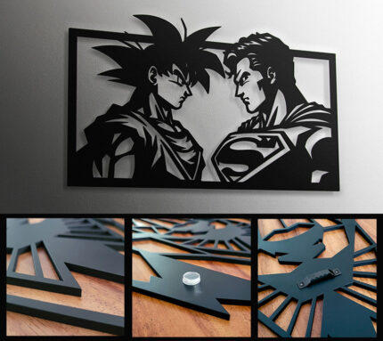 Goku vs Superman en Corte Láser